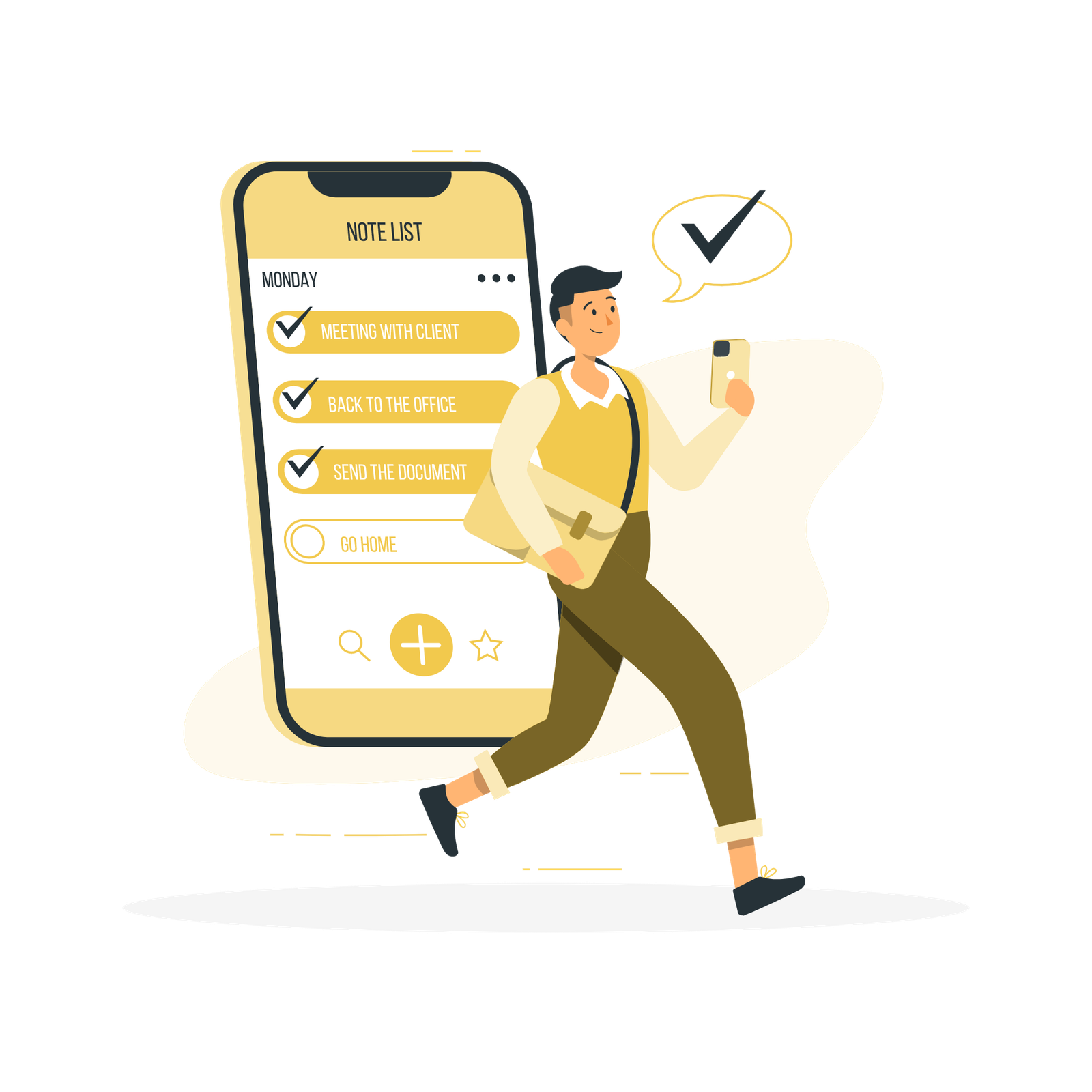 Forem Notes app showing notes and to-do lists